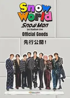 Snow Man 首次体育场演唱会：Snow World